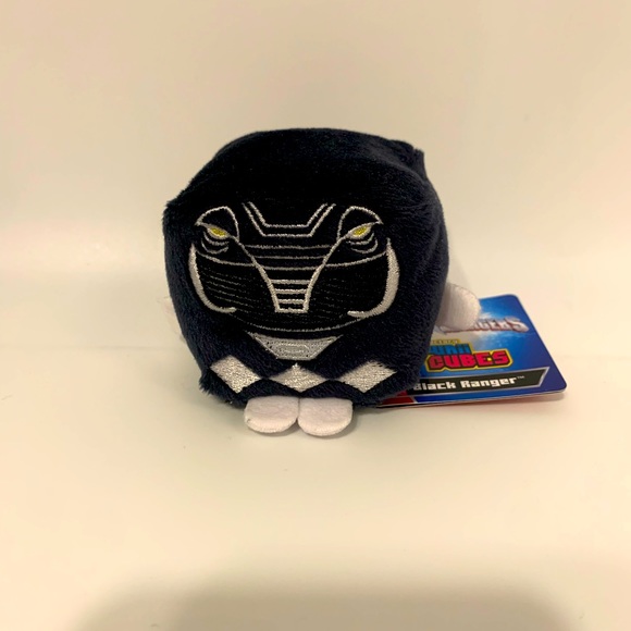 Kawaii Cubes 2” inch min plush Power Rangers bundle of (3) pink black red Ranger - Picture 2 of 4